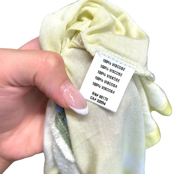 Anthropologie Bl-nk London Peasant Top Blouse Peplum Colorful Tie Dye Size XS - Picture 9 of 10